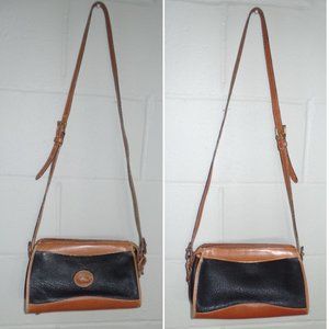 Vintage Dooney & Bourke Leather Zip-Top Purse